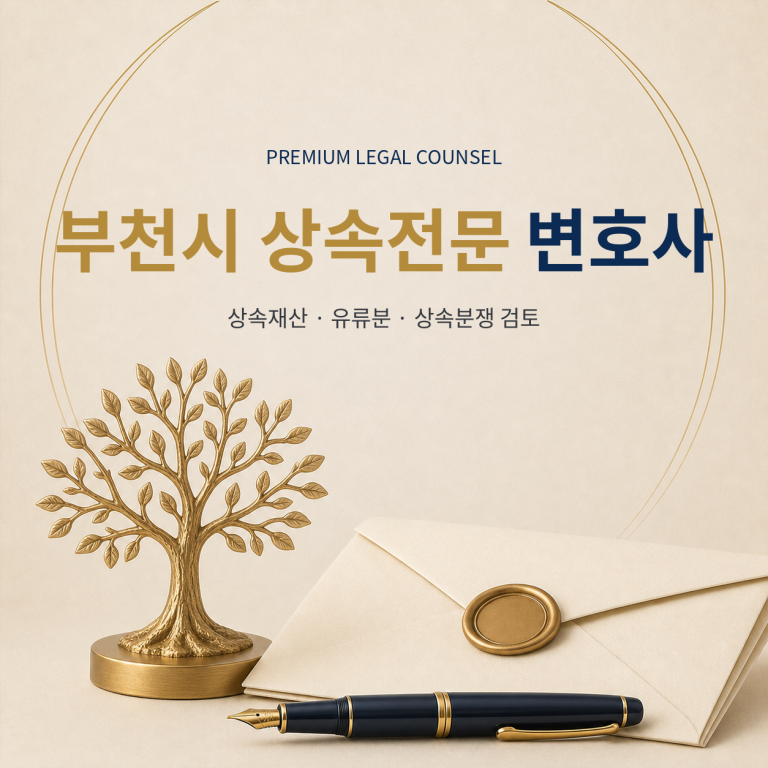 부천시 상속전문 변호사